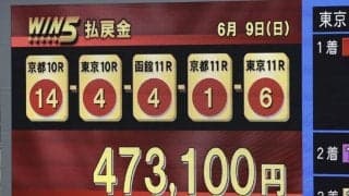 WIN5は47万円超の払戻し…エプソムカップはレーベンスティールが完勝