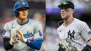 大谷翔平、ジャッジの巨体は「見慣れないサイズ」　23発の圧倒的打棒は「勉強になる」