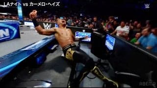 29歳イケメン悪役レスラーが衝撃リアクション　「はねたぞ」「バウンドした」異次元の悶絶KO劇が話題に