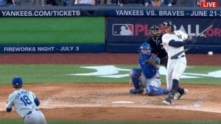 全米震撼！山本由伸、バットを粉砕した“魔球”がエグすぎる　ヤ軍主砲の手元に食い込んで破壊した瞬間「化け物かよ」「人間業じゃない」