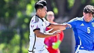 U-19日本代表は塩貝健人が一矢報いるも4つ上のU-23ウクライナ代表に2-1で敗戦…ウクライナは決勝進出【モーリスレベロトーナメント】