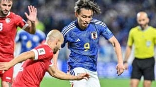 「は？バケモンやん」「何だこのターン」FW上田綺世のゴールにはならなかった「衝撃＆滑らかすぎる反転シュート」が驚き呼ぶ！ ワールドクラスの個人技をPA内で披露