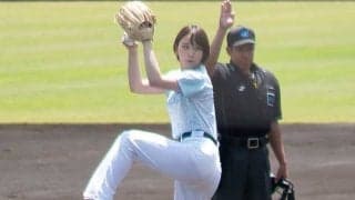 173cmモデルが“本格フォーム”で101キロ　謎の美女に場内どよめき「スタイル抜群」