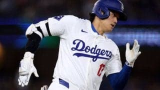 大谷翔平が珍しい走塁ミス？ フリーマンの安打で進塁せず　四球のあと二盗でメジャー通算101盗塁達成