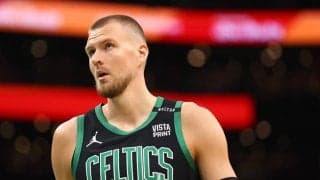 第2戦で左足に“非常に珍しいケガ”を負ったポルジンギス「つらいけど、状態はいい」