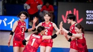 女子日本代表　福岡大会初戦で韓国にストレート勝利