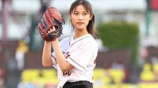 仙台に降臨した笑顔が「美しい」　“国民的美少女”がファン魅了…歓喜の1球は「永久保存」
