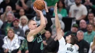 セルティックスのポルジンギスが左足の後脛骨腱脱臼のためファイナル第3戦を欠場