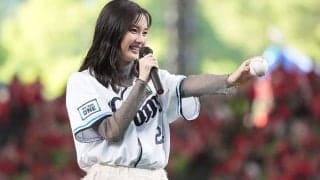 試合後に降臨した“女神”「かわいすぎます」　勝利に「わ～～」…ファンから感謝殺到