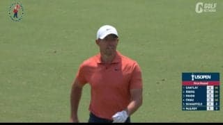 【動画】ローリー・マキロイ、10年ぶりのメジャー制覇に向け首位発進　最後はバーディで締める！