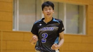 最高到達点332㎝の有望中学生 小葉松健の意気込み「もっと成長できる1年にしたい」