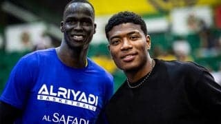 八村塁がBリーグ王者の広島にエール送る…「BCLアジア2024」開催中のドバイを訪問