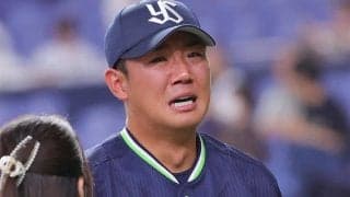 ヤクルト奥川恭伸、980日ぶり白星に号泣　言葉に詰まる「温かい声援をいただいて…」