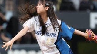 青スカートひらり…美少女14歳が「くっそかわいい」　“ピョン”に悶絶「最高でした」