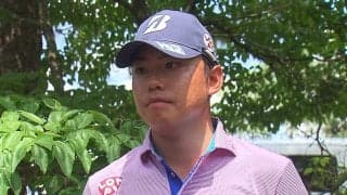 清水大成「後半は絶対に獲り返してやろうという気持ち」もカットラインに1打及ばず