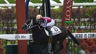 【京都5R新馬戦結果】ダノンレジェンド産駒ハッピーマンが抜け出し快勝