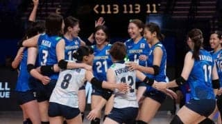 バレー女子日本、セルビアを圧倒！ パリ五輪でライバルとなる相手にストレート勝ちを収める　16日は米国戦
