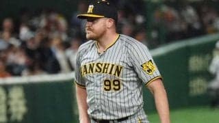 “巨人キラー”ビーズリーが5月度DIDアワード受賞　今季2勝目を掛布氏とファンが選出