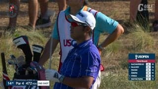 【動画】松山英樹、キレキレのアイアンショットでギャラリーを沸かす！