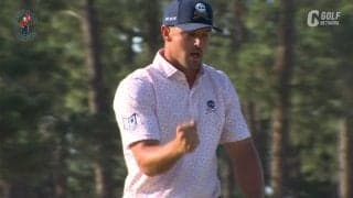 【動画】B.デシャンボーが大会2勝目王手　6バーディで3日連続の60台