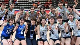 「攻撃面は大幅に強化された」五輪出場を決めた女子日本の攻撃力を中国メディアが称賛！「アウトサイドヒッターは全員強力だった」【女子バレー】