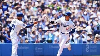 「飛びすぎでしょ！」大谷翔平が137m特大18号　“朝イチ弾”に日本ファン絶叫「エグい打球」