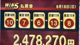WIN5は247万円超の払戻し…マーメイドSは永島まなみ＆アリスヴェリテが重賞初制覇
