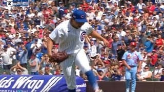 観客総立ち！あの動きはなんだ…！？ カブス・今永昇太、勝利を決める奪三振後のリアクションが世界中で話題に「サイ・ヤング待ったなし」「WBC決勝先発投手だぞ」