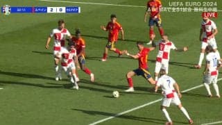 なんだその動き…モドリッチら敵６人を翻弄！ スペイン代表MFのキレキレ突破→股抜きショットが話題沸騰「スーパーゴールや」「バケモンだ」