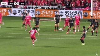 「自分でもビックリ」の衝撃スーパーゴラッソ！ 強烈カーブから神コースに突き刺さった瞬間「月間ベストゴール」「凄すぎて叫んだ」C大阪ルーキーのJ1初得点が話題沸騰