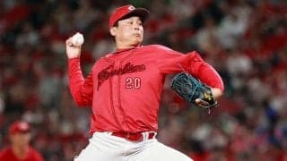 広島の元新人王が「復活したな」　セ界独走の0.33＆0.59…首位貢献に「早く銅像を」