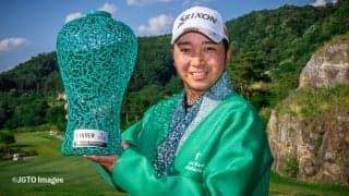 小木曽喬が日韓共催大会でツアー初優勝「また勝てないのかなと思う瞬間はあった」