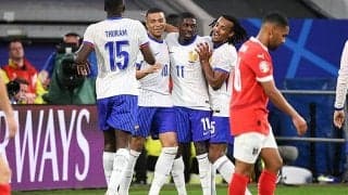 優勝候補フランスはオーストリア相手に辛勝スタート…ムバッペ誘発OGを守り切る【ユーロ2024】