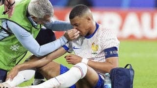 負傷交代ムバッペは鼻骨骨折の模様…デシャン監督が負傷認める