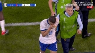 “鼻骨折”のエンバペ、手術は回避へ！「マスクのアイデアはある？」SNSでファンに呼びかけて大バズり【EURO】