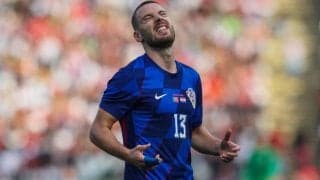 黒星発進のクロアチア代表、負傷のヴラシッチがユーロ終了…「これからは一番のファンに」