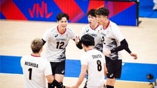 男子日本代表　VNL予選ラウンド第3週の初戦でカナダにフルセット負け