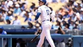 「まさにスーパーマンだ！」大谷翔平 圧巻の20号は今季メジャー最長の145メートル弾！注目された中堅手のしぐさとは