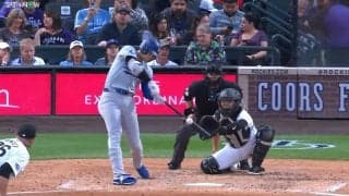 大谷翔平、衝撃弾に相手投手がビクッ！ 打たれたことを本能で悟った瞬間