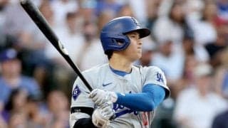 大谷翔平、満塁好機で同点適時二塁打！ 3試合連続「1番」で初対戦の右腕から走者一掃の一打