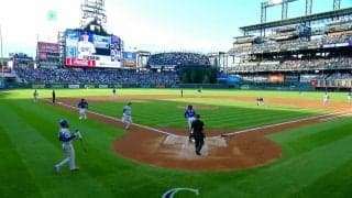 もうあんなところにいる！大谷翔平“1番打者”っぽい激走 猛スピードで生還する爽快ランニング