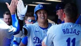 大谷翔平、21号先頭打者弾でリーグ単独トップ　5戦4発で日米通算240HR…ド軍快勝