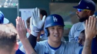 絶好調！大谷翔平、5戦4発に“破顔”した瞬間　「大谷さんニコニコ」「可愛いな」ベンチで見せたスターの“素顔”