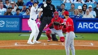 大谷翔平は今や“敵”…エ軍実況が判定に絶叫　四球に不満あらわ「ストライク3でした！」