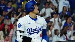 大谷翔平、2戦連発22号でリーグ2冠　全4打席出塁で打率.322に…ド軍は延長10回負け