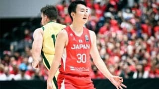 後半で競り負けた男子日本代表、オーストラリアとの2連戦は黒星スタート…富永はチーム最多18得点