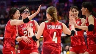 女子日本代表　VNL準決勝でブラジルに勝利し初の決勝進出