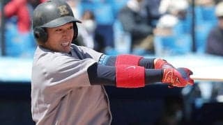 ドラフト候補と呼ぶのは早計か 6年間のブランクを埋め、六大学ベストナインに輝いた慶大・清原正吾の“現在地”