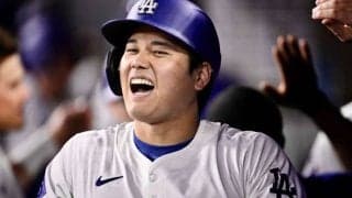 やっぱり大谷翔平の月なのか、序盤低空飛行も固め打ちで挽回　シーズン換算では昨季上回る45発ペースに