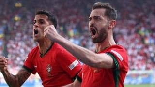 「優勝という目標に近づいた」グループステージ突破のポルトガル、先制ゴールのベルナルド・シウバはファンにも感謝「劣勢に感じることはなかった」